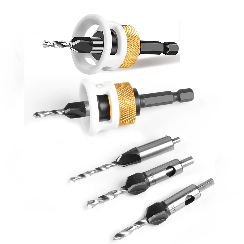 Verstellbarer Sechskant- und Vierkant-Blindlochbohrer für Holzbearbeitung