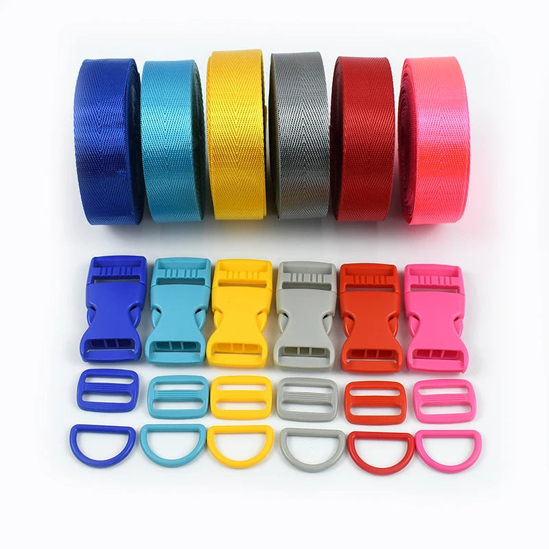 Einstellbare Nylon Gepäck Schnallen – 1-5 Sets in verschiedenen Farben-Yabubest - Home & More