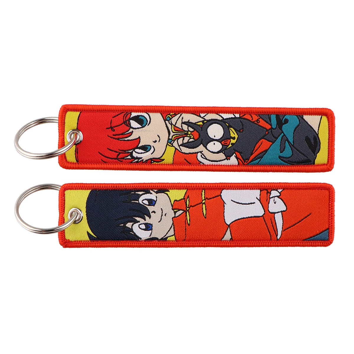 Manga Cartoon Schlüsselanhänger aus Metall für Motorrad und Auto 13cm