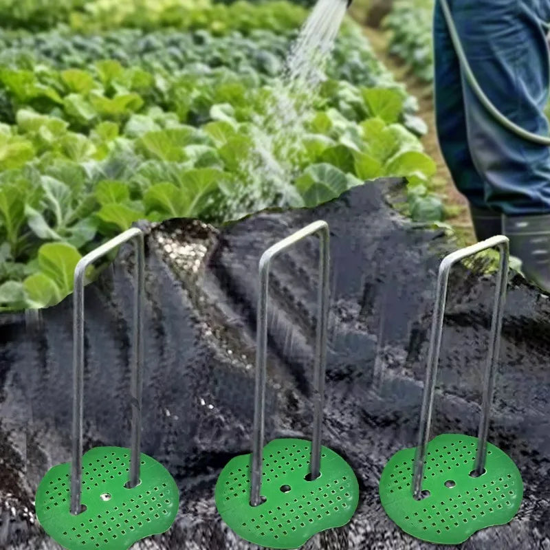 Robuste Kunststoff-Heringe für sichere Gartenbefestigung