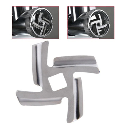 Fleischwolf Messer 1 bis 3 Teile Edelstahl 8mm Bohrung Küche Ersatz