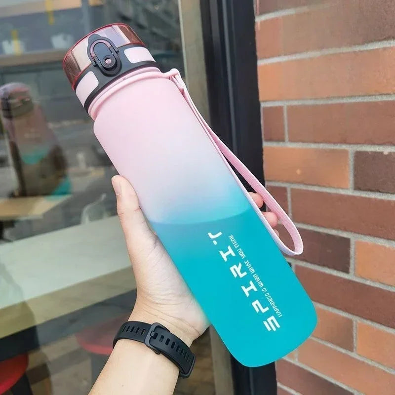 Auslaufsichere Sport Trinkflasche für Fitness - Outdoor – Alle Größen