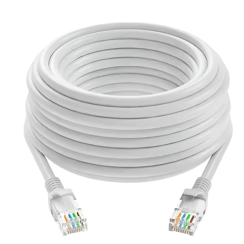 Cat6 Ethernet Kabel LAN 1000Mbps RJ45 Netzwerk Kabel in 0,5 bis 50 Meter