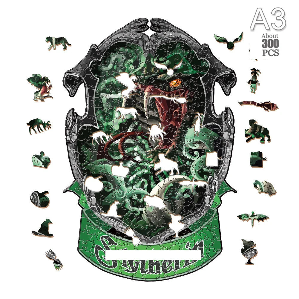 3D Holzpuzzle Tier Formen für Kinder und Erwachsene