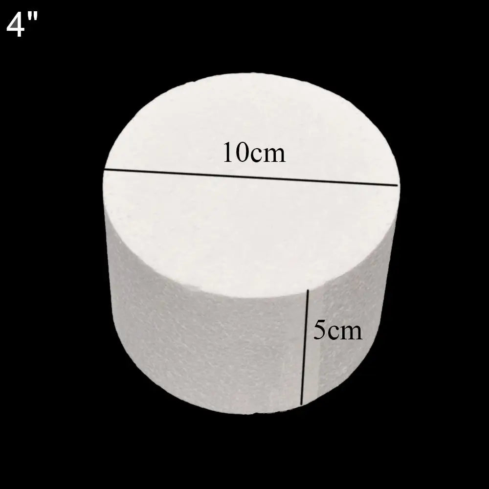 Herz Runde Kuchen Schaumform Sugar Dummy Polystyrol Styropor 4-10 Zoll