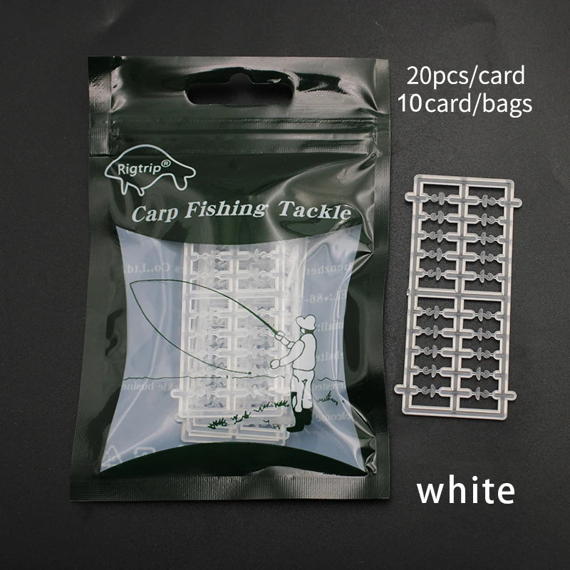 10er Pack Karpfenstopper für Boilies Pellets Mais Haar-Rig Angelzubehör