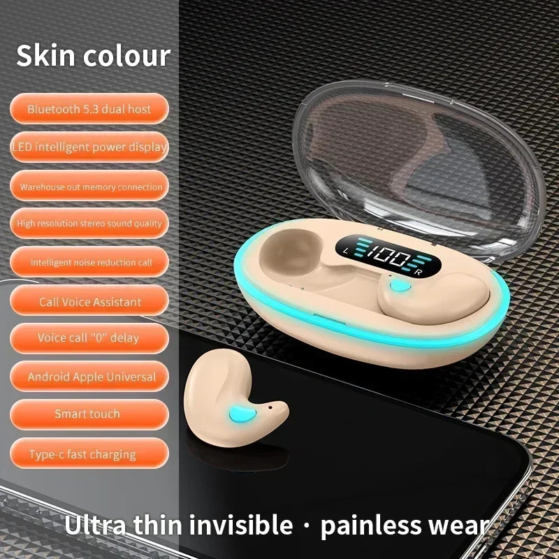 Aktive Noise Cancelling Ohrhörer: Kabellos, wasserdicht, 9D-Stereo, ergonomisch