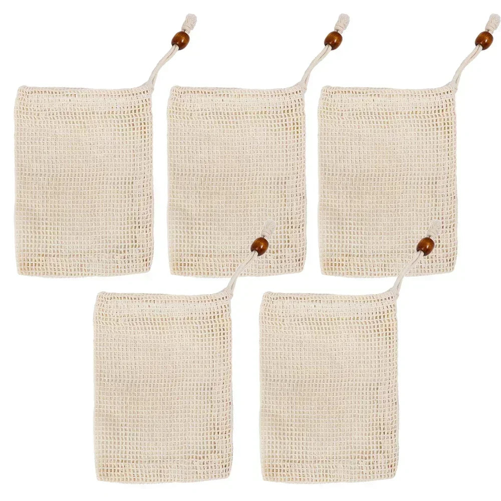 Seifennetz Mesh Tasche für sanftes Schäumen und Tiefenreinigung