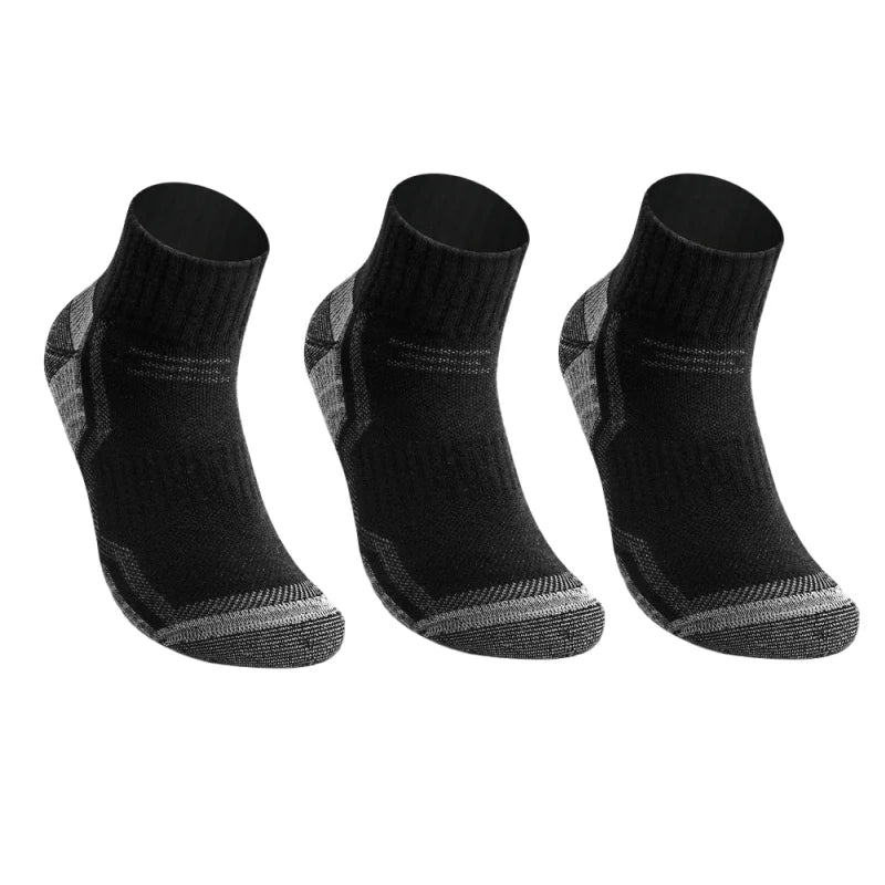 Warme Thermosocken aus Merinowolle für Ski und Wandern