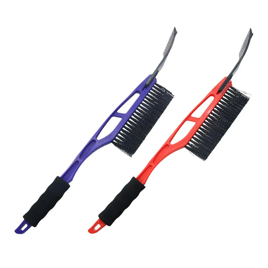 Robuste Schneebürste mit Eiskratzer und EVA-Schaumgriff für Auto und Camping