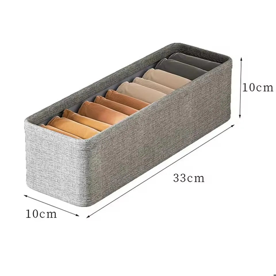 Schubladen Kleiderschrank Organizer 1 2 4 Stück Polyester 33x11x11cm