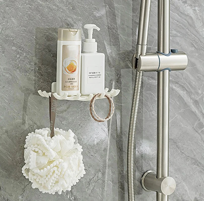 Seifenkiste Wandregal Kunststoff ohne Bohren für High-End Badezimmer