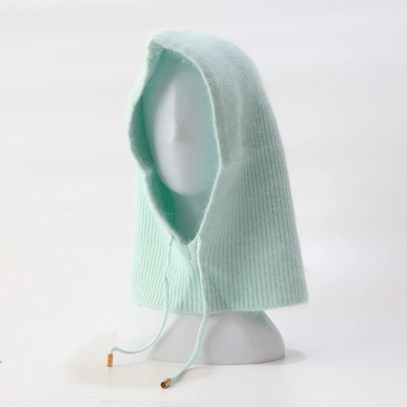 Warme Unisex Sturmhaube mit Schal und Kapuze für den Winter