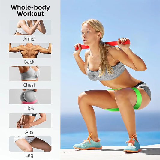 Elastische Widerstandsbänder für effektives Fitness Training