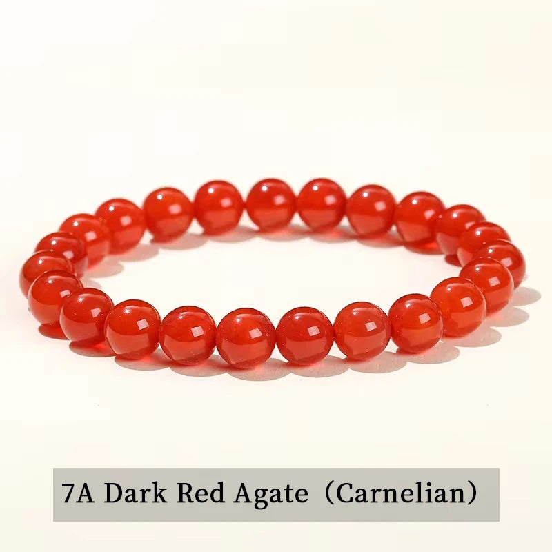 Vielseitiges Naturstein Perlen Armband für Damen und Herren