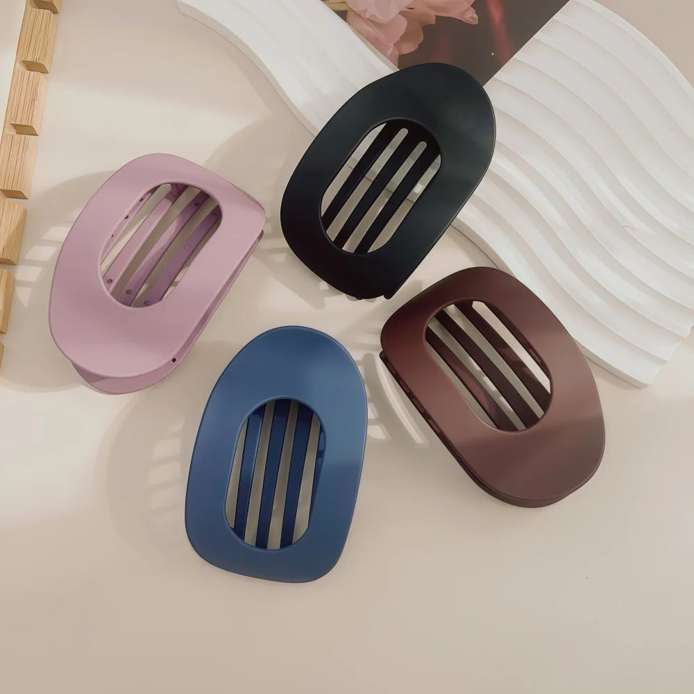 Stylische Haarklammer Leopardenmuster matt für einfachen Halt