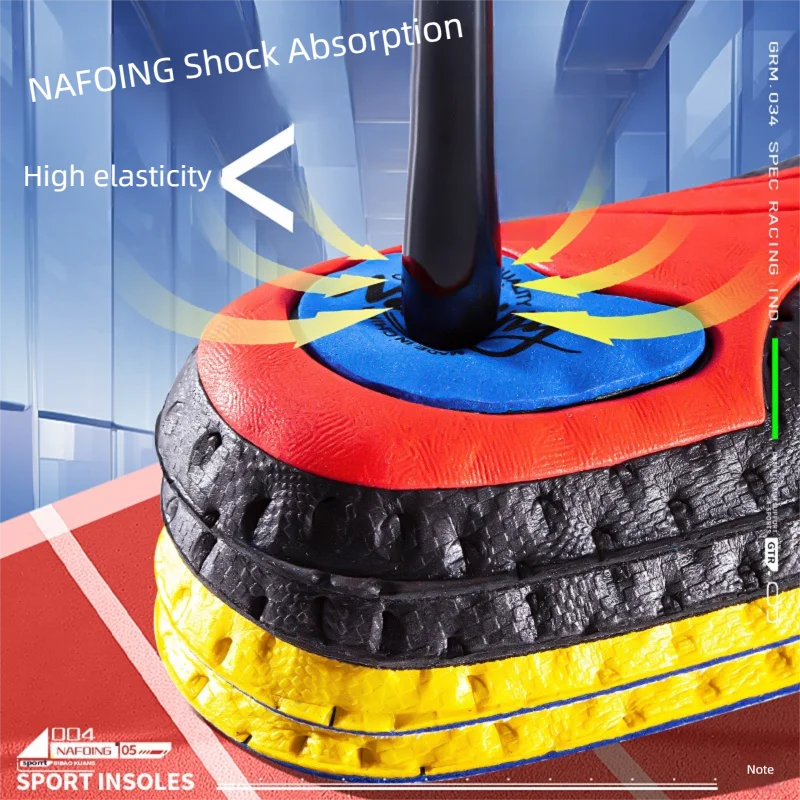 Komfortable Sport Einlegesohle für Dämpfung und Fußgewölbestütze