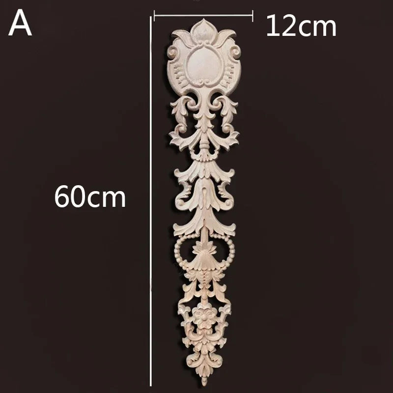 Holzmoebel Applikationen Wohnzimmer Dekoration NATUERLICHE Blumen