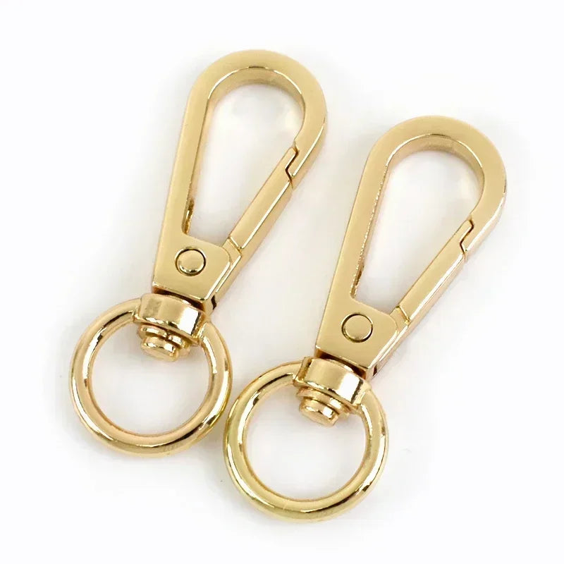 13x50mm Metall Karabiner Clips Schnallen Schlüsselringe 5 10 20 Stück