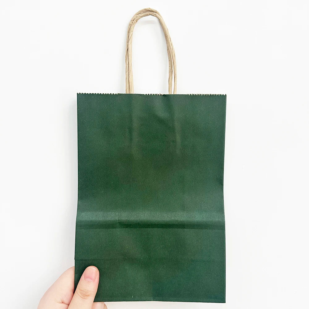 Vielseitige Kraftpapier Geschenktüten mit Griffen für Anlässe