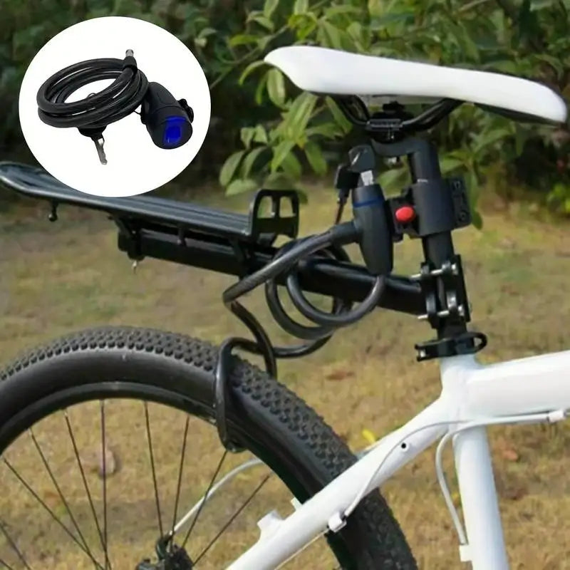Robustes 80 cm Kettenschloss mit 2 Schlüsseln für Motorrad und Fahrrad