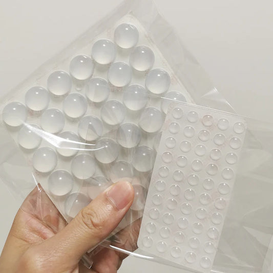 Selbstklebende rutschfeste Stoßstangen aus transparentem Silikon Puffer