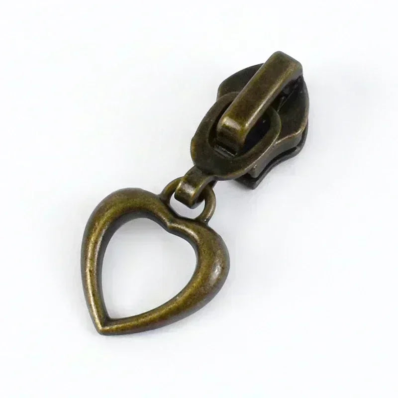 Bronze Reißverschlussschieber für Nylonreißverschlüsse, 5-20 Stück-Yabubest - Home & More