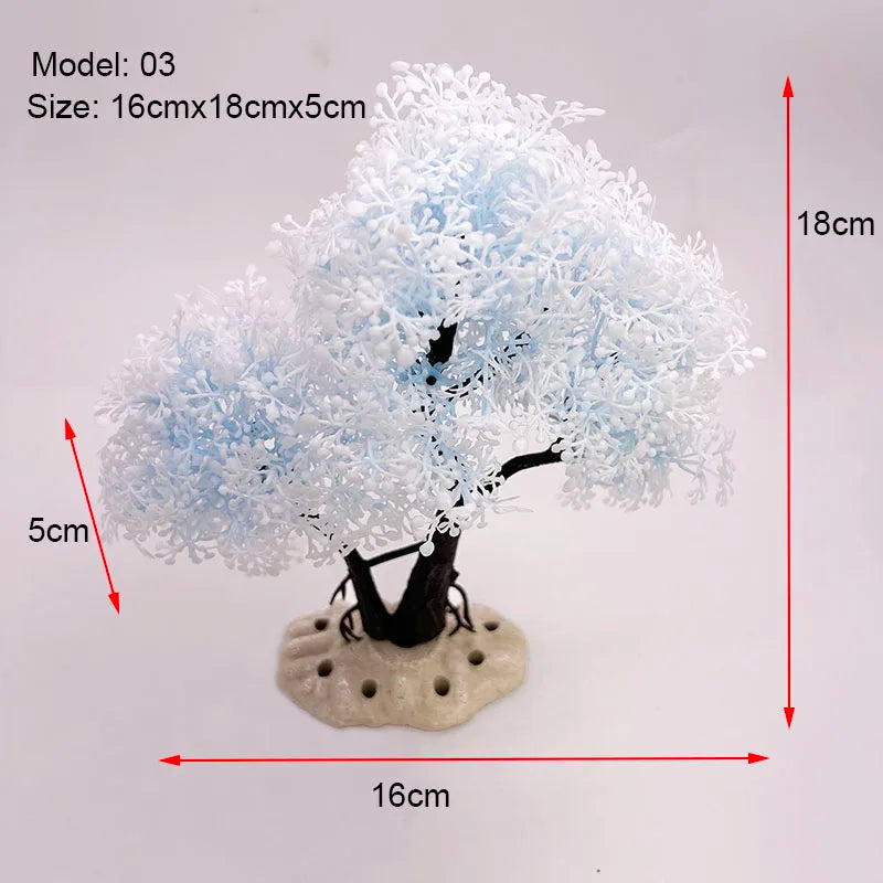 Künstliche Aquarienpflanze für langanhaltende und pflegeleichte Deko
