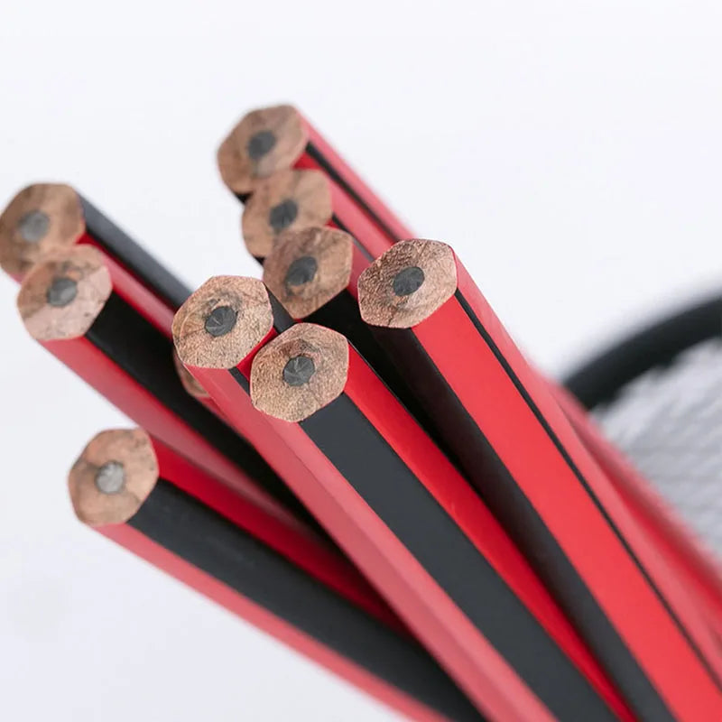 Präzises Schreiben - Zeichnen: 10/20/30-teiliges Holzbleistift-Set HB - 2B mit Radiergummi