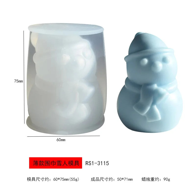 3D Weihnachtsbaum Silikonform für kreative DIY Kerzen und Dekorationen