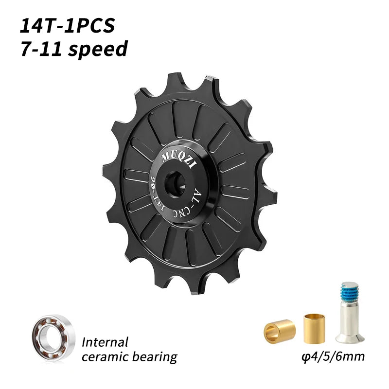 Keramik Riemenscheibe Fahrrad Schaltwerk 7-11 Gang Bike Tuning Upgrade