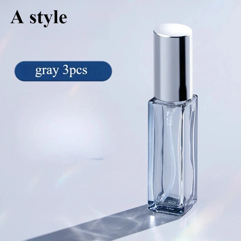 Set 3 Nachfüllbare Parfum Spray Flaschen aus Glas 5 ml und 10 ml