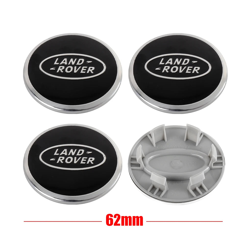 62 mm Radnabenabdeckung 4er Set ABS selbstklebend wetterfest