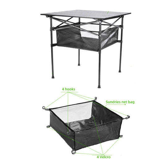 Camping Tisch Hängendes Netztasche Organizer für Outdoor Picknick Kochen