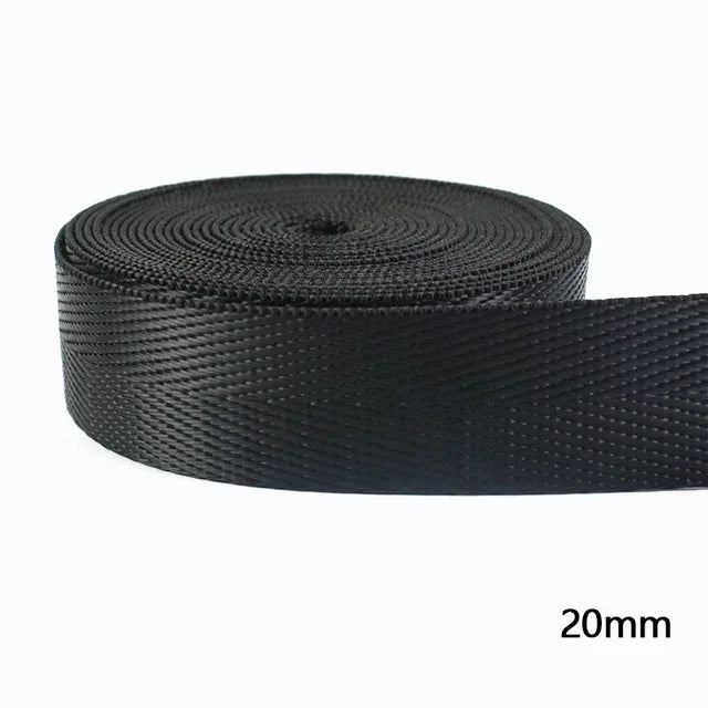 5 Meter Polyester Nylon Gurtband 25-50mm DIY Rucksack Gürtel