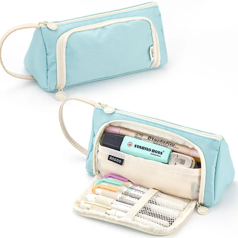 Federmäppchen mit großer Kapazität für Schule und Büro