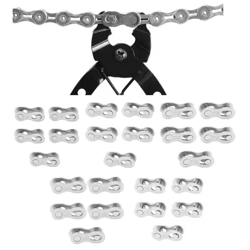 5 Paar Fahrrad Kettenstecker Quick Link für 1-12 Gang Rennrad MTB Kette