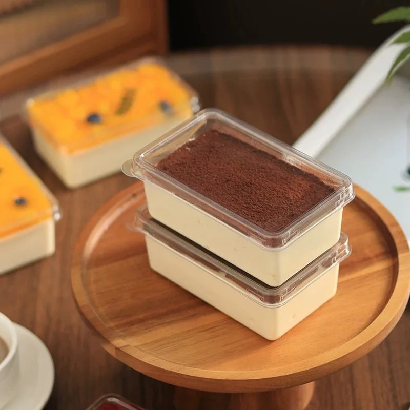 Transparente Einweg Verpackungsbox 280ml mit 20 Stück