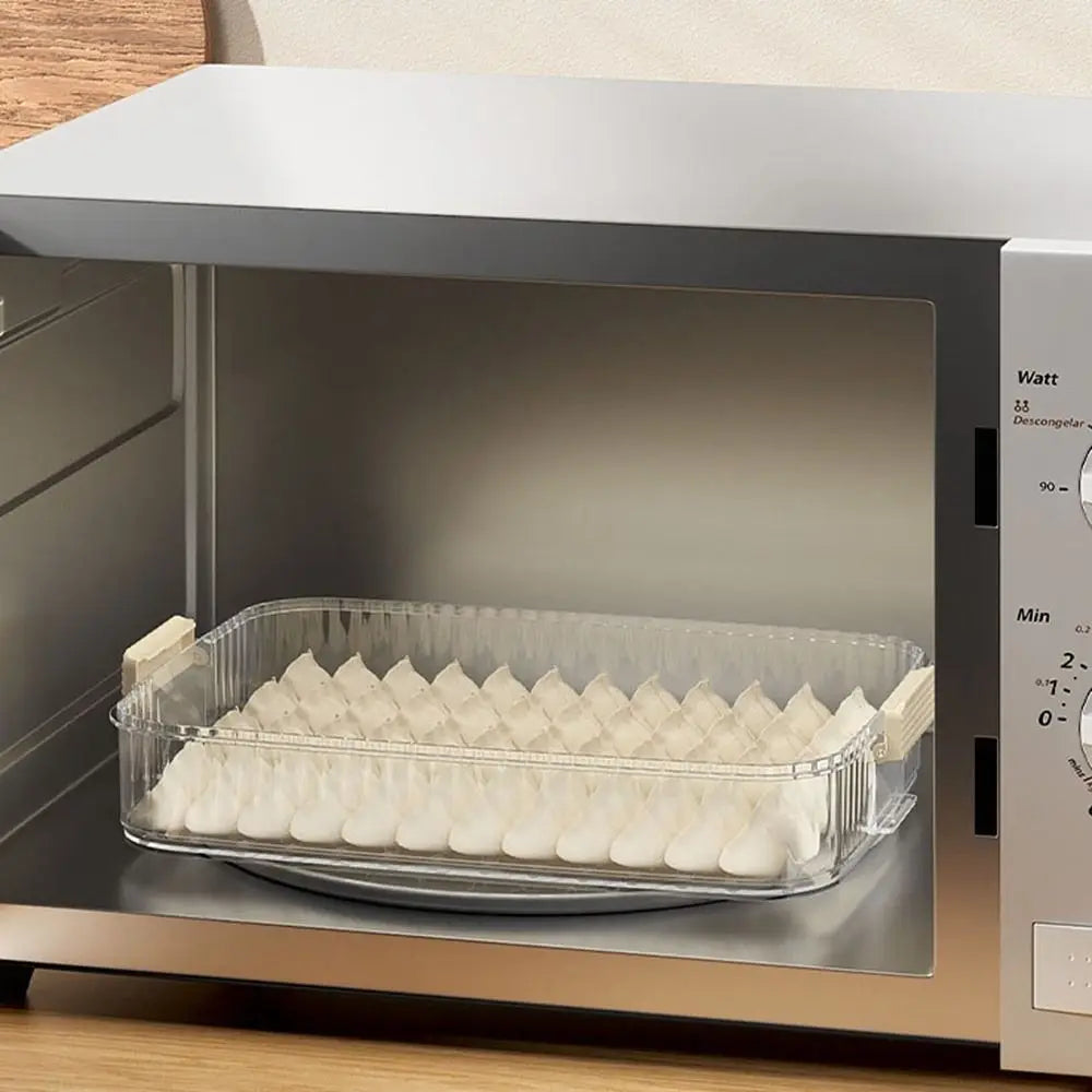 Mehrschichtige Aufbewahrungsbox für Knödel und frische Lebensmittel