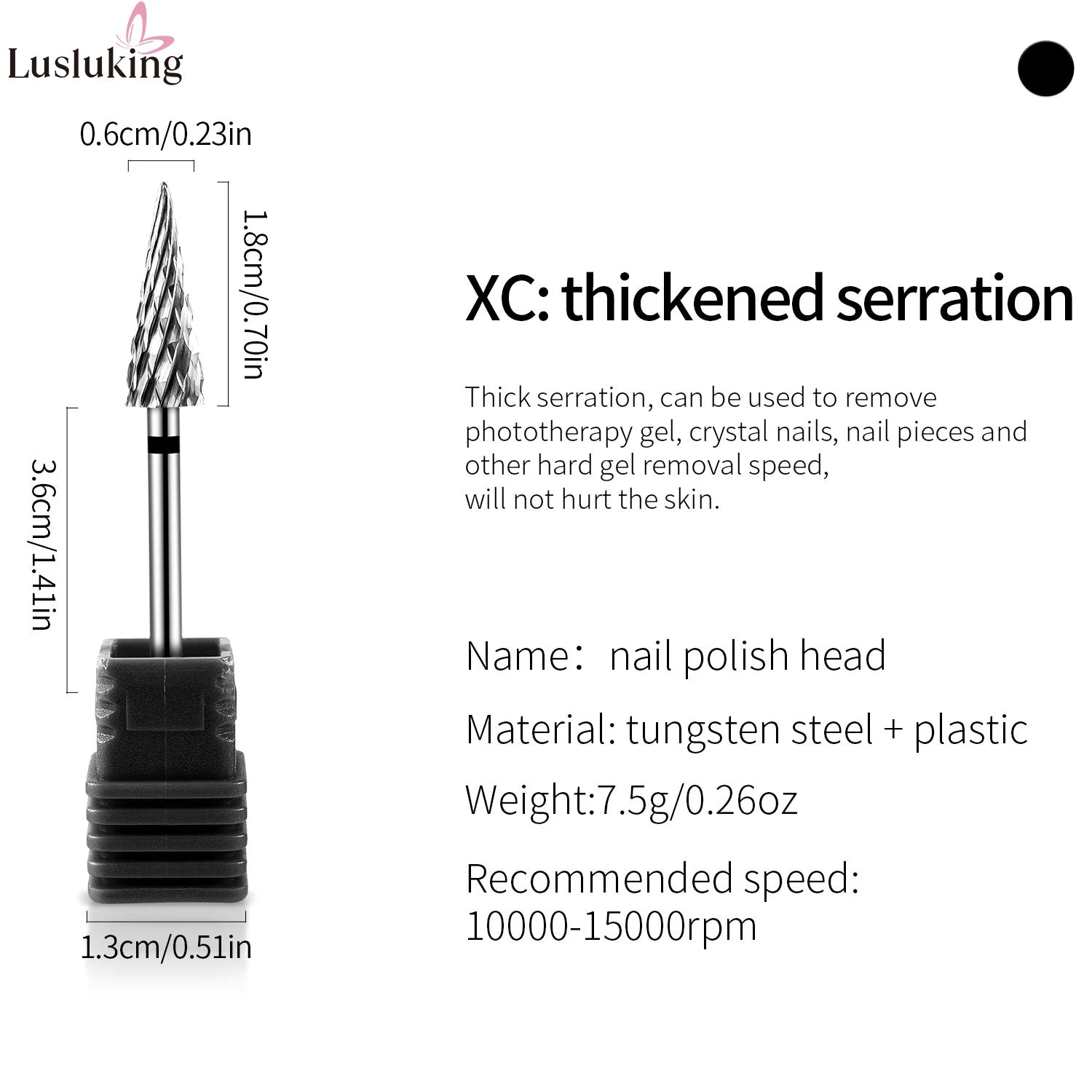 Wolframkarbid Fräser für effiziente Nagelgel-Entfernung