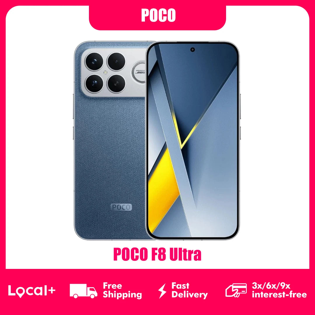 POCO F8 Ultra 5G Smartphone 12GB/256GB Snapdragon 8 Elite