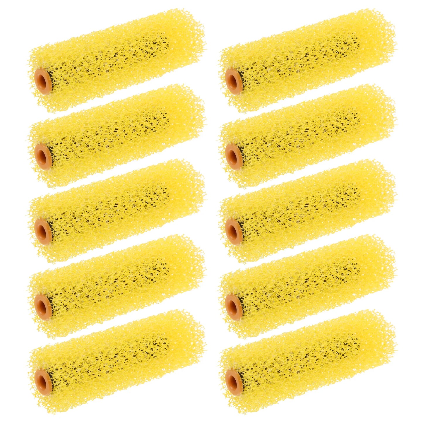 10er Set Schwamm Texturroller für Wandgestaltung und Malerei 4 Zoll-Yabubest - Home & More