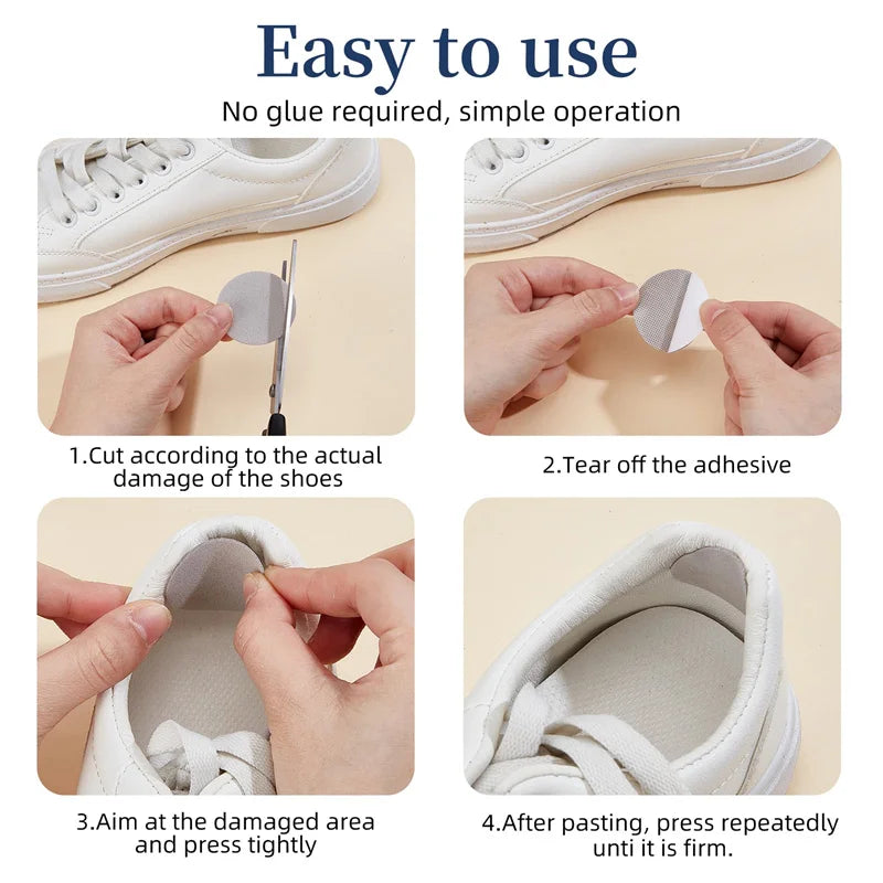 Set mit 6 langlebigen selbstklebenden Schuhreparatur-Pads