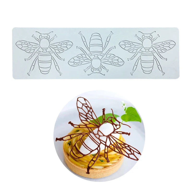 Lebensmittelgeeignete Silikon Wabenform Matte für Kuchen und Desserts