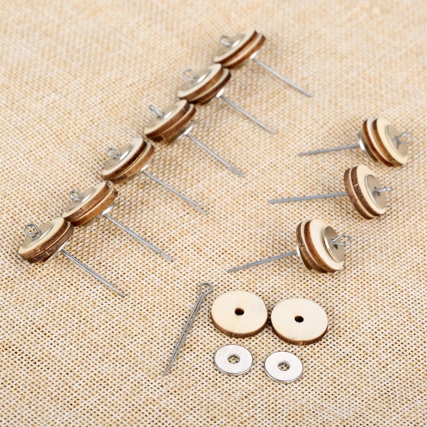 10er Set Bär Puppe Gelenke Zubehör für Amigurumi und DIY Puppen