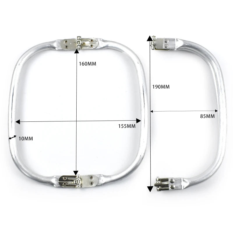 Metall Kuss Verschluss Geldbörse Rahmen Wolke Tasche Griff 1-5Pcs-Yabubest - Home & More