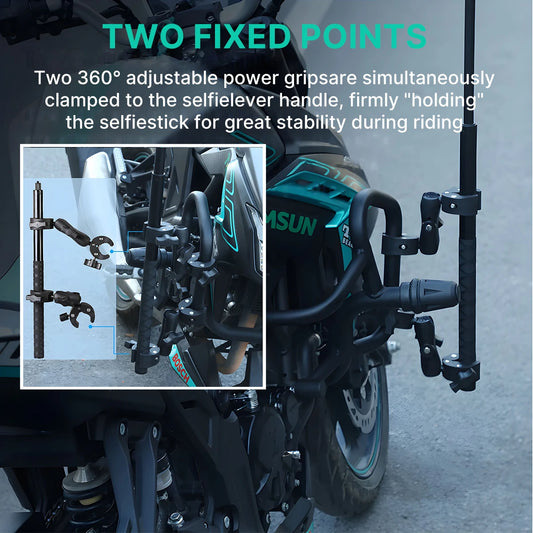 Vielseitiges Sport Kamera Zubehör Kit aus Aluminium