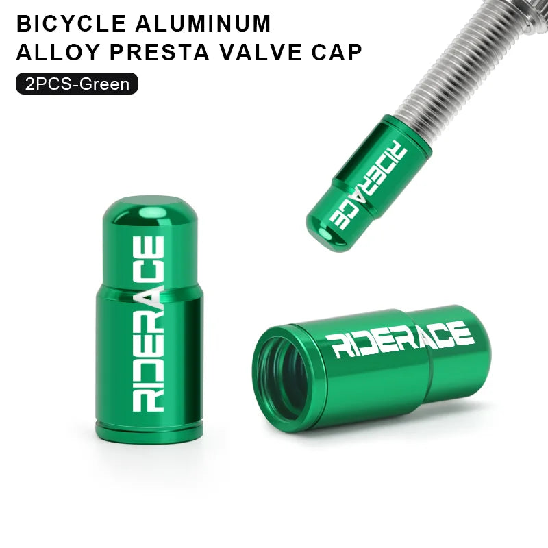 Robuste Aluminium Ventilkappe für Presta Ventile – CNC gefräst, staubdicht, MTB/Rennrad