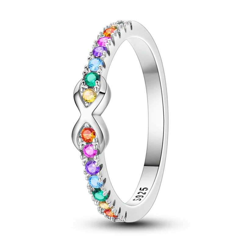 Funkelnder 925 Silber Ring mit Zirkon – Edle Designs für Frauen