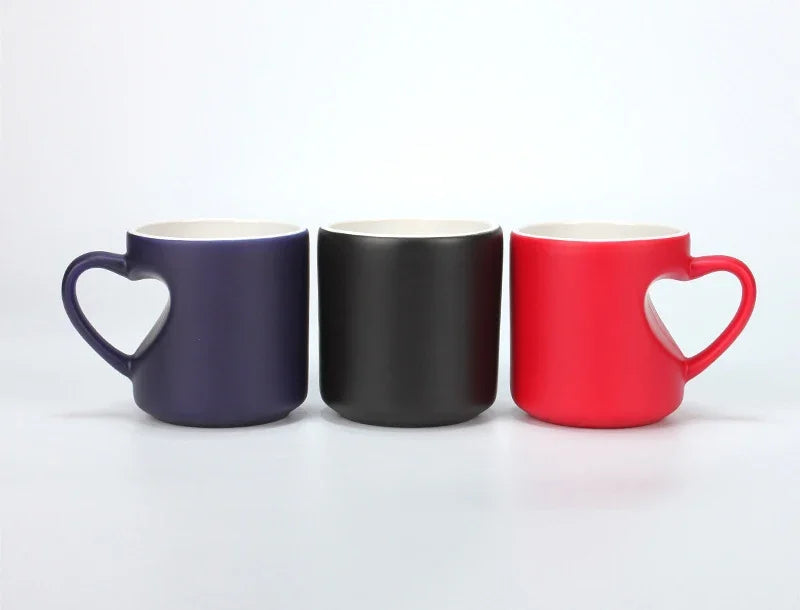 Personalisierbare Keramik Kaffeetasse mit Farbwechsel und Foto-Yabubest - Home & More